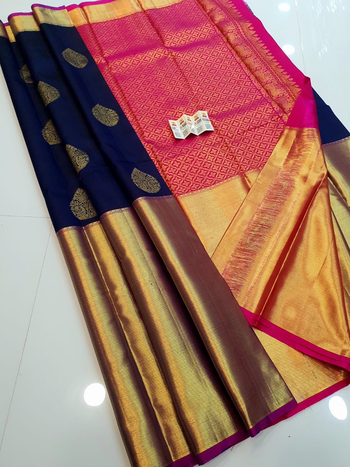 Long Border Kanchipuram Silk Sarees Collection - Image 4